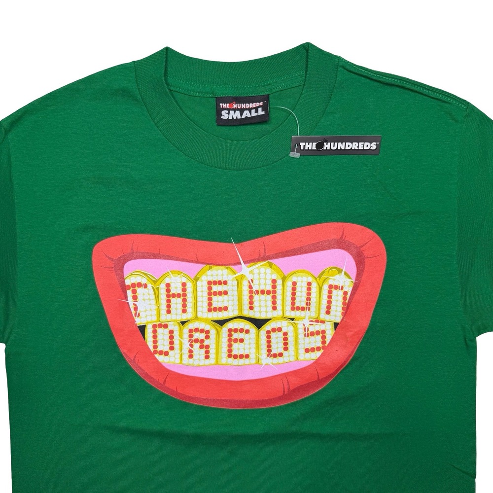 The Hundreds - Vintage 2000s Toothful Tee gold green shirt